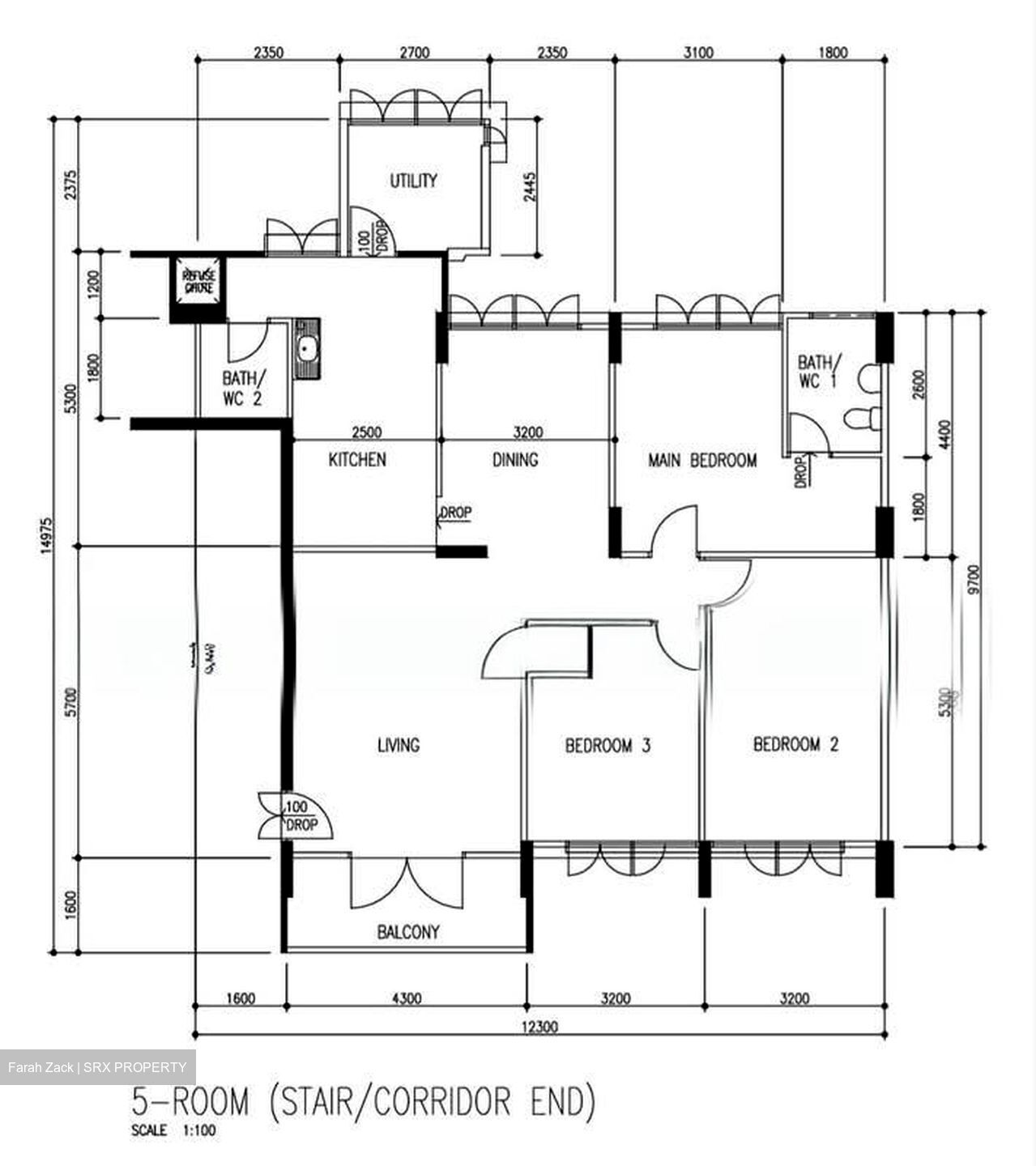 Blk 306 Teck Ghee Vista (Ang Mo Kio), HDB 5 Rooms #568995051